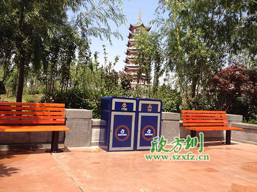 戶外分類彩繪垃圾桶什么品牌好？欣方圳為您推薦