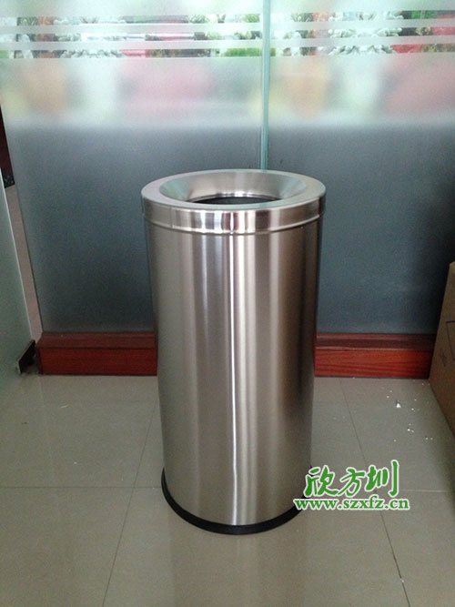  港式不銹鋼圓形垃圾桶哪里找，就找深圳欣方圳
