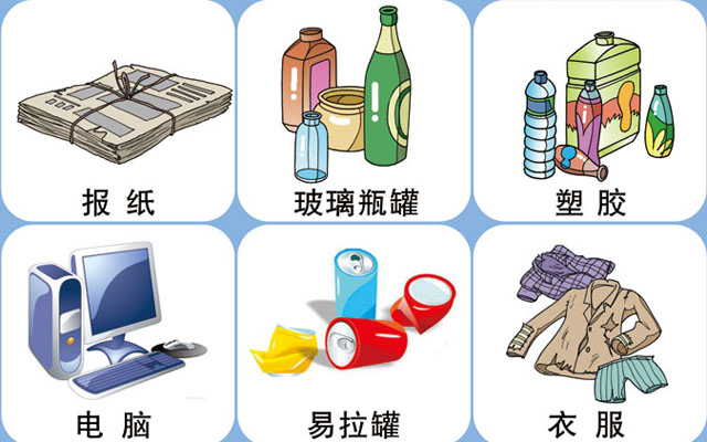 垃圾桶圖標(biāo)及分類標(biāo)識(shí)有哪些？
