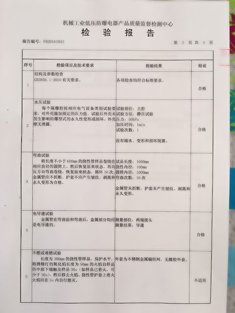 檢驗報告